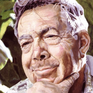 Colored pencil portrait.